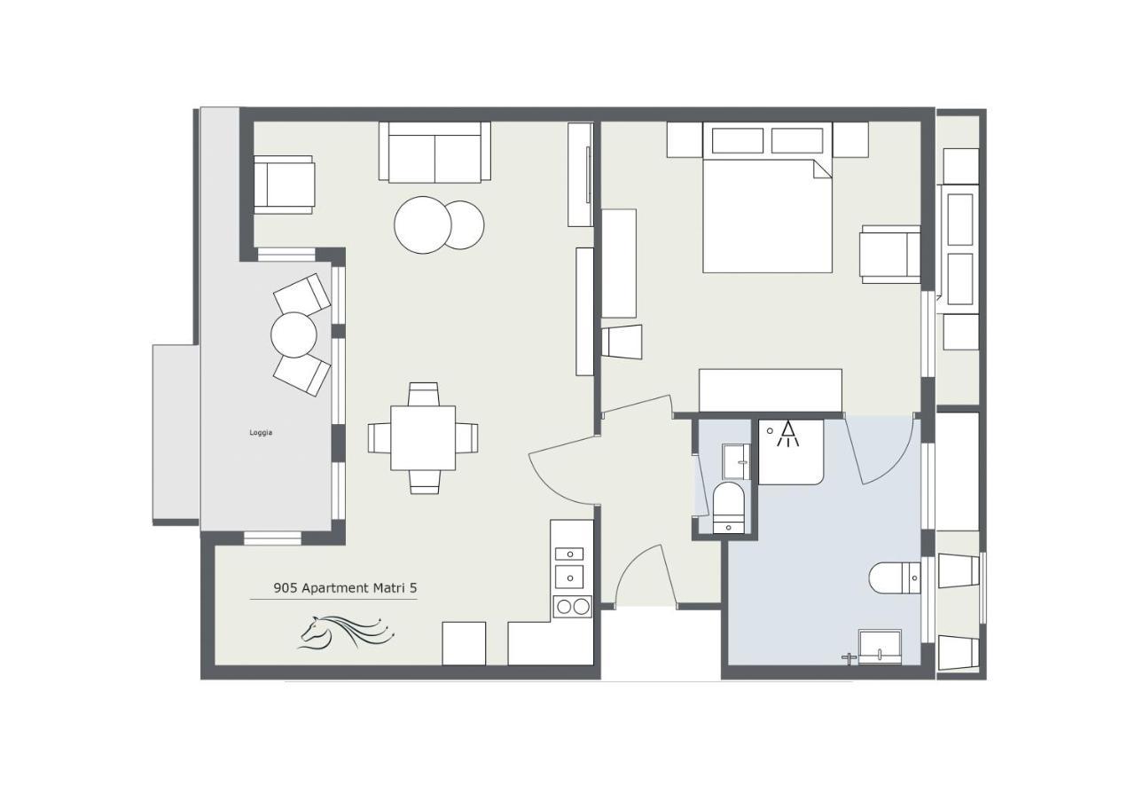 Apartmenthaus Matri By Pferd Auf Wolke Wald am Arlberg Eksteriør billede